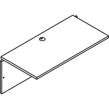 Groupe Lacasse Bridge-Return, Recessed, Grommet, 42inWx20inDx29inH, Niagara LAS31NBR2042A